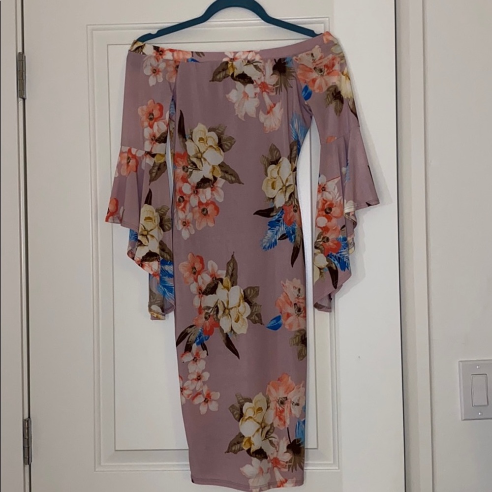 Fashion nova Pink floral dress